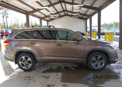 2018 Toyota Highlander Limited Platinum из США, поврежденный, VIN 5TDDZRFH5JS896271